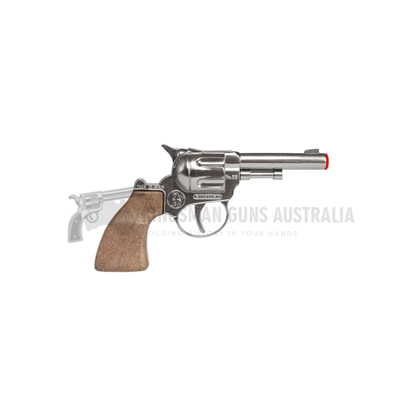 Gonher - Cowboy Little Revolver, Steel, Carton Expositor