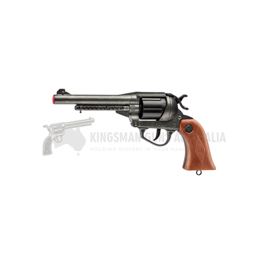 Villa Giocattoli S.R.L - Western Revolver - Nevada Gun Old Metal - 12-Shot with Box