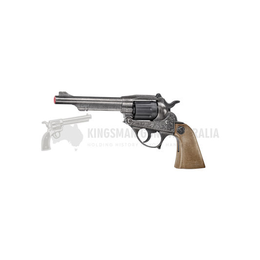 Villa Giocattoli S.R.L - Western Revolver - Alabama Gun Old Metal - 8-Shot with Box