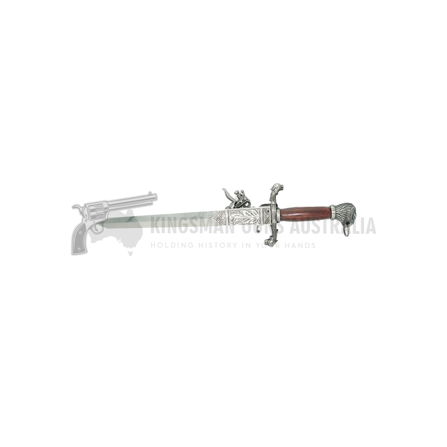 18th Century German Dagger Pistol - Curassow - 42 cm