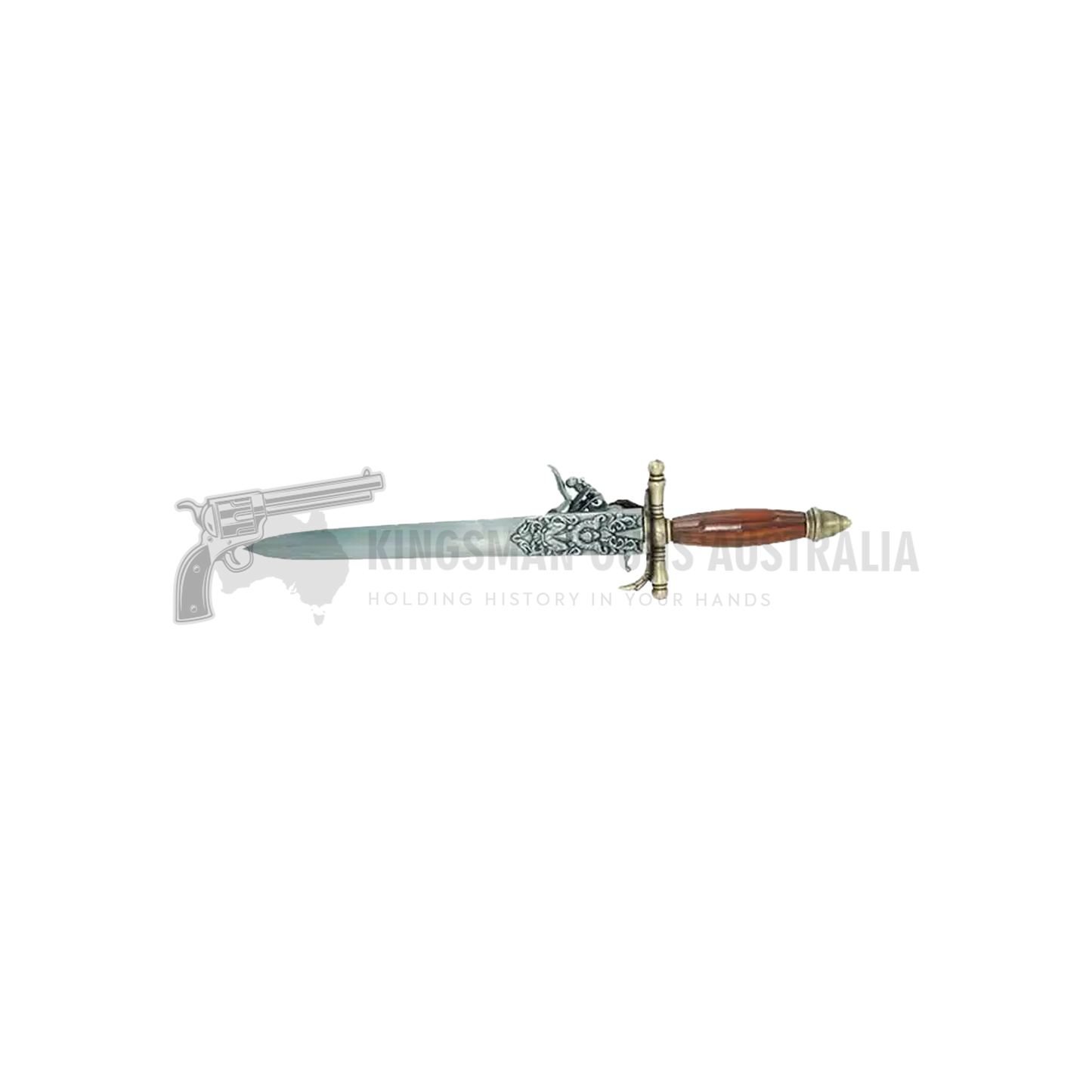 18th Century French Dagger Pistol - Curassow - 38 cm