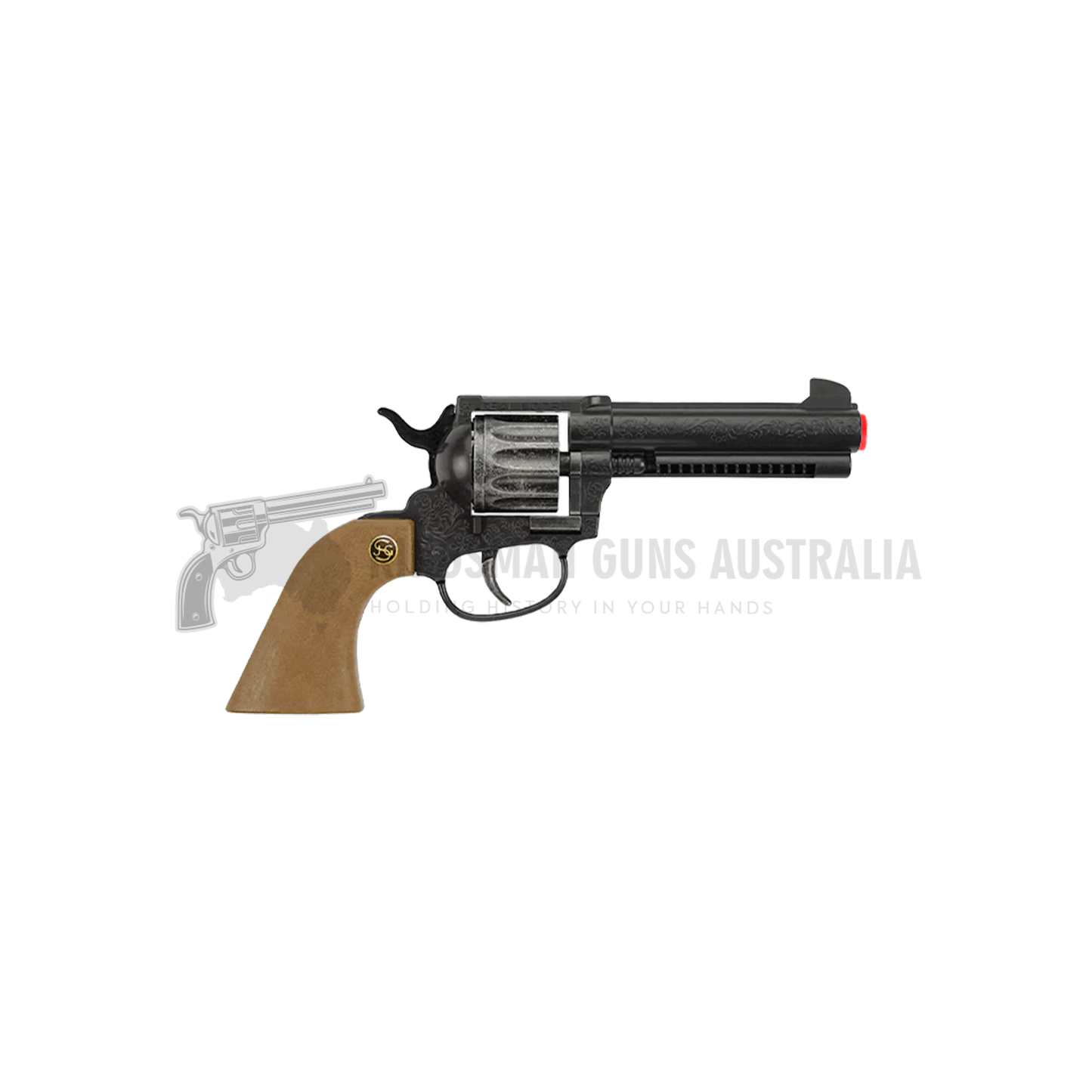 Schroedel - Samuel Colt Peacemaker Revolver - 12-Shot - Black - 22.5 cm with Box