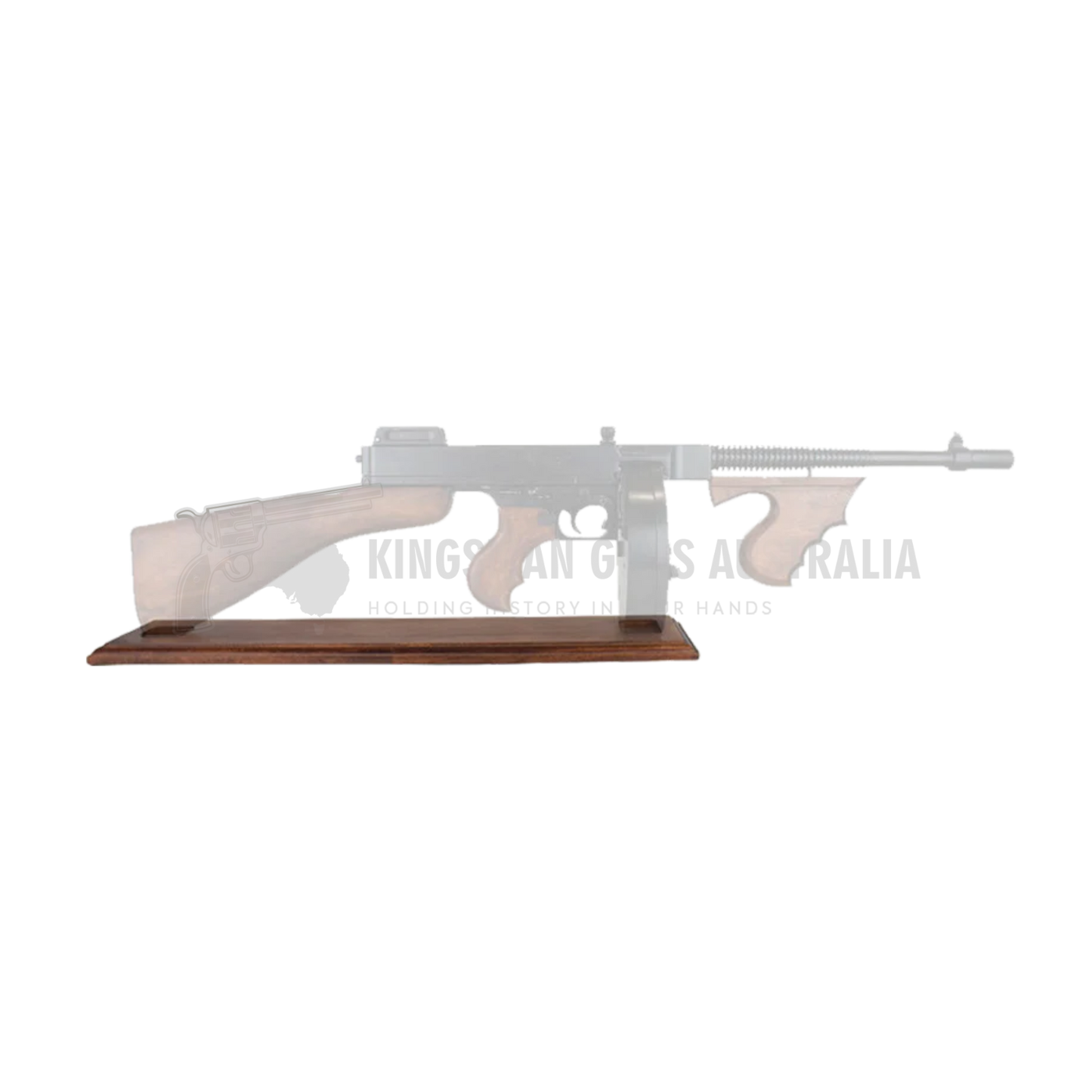 Wooden Base for Submachine Guns