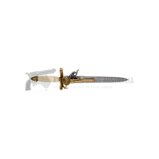 18th Century French Dagger Pistol - Curassow - 38 cm