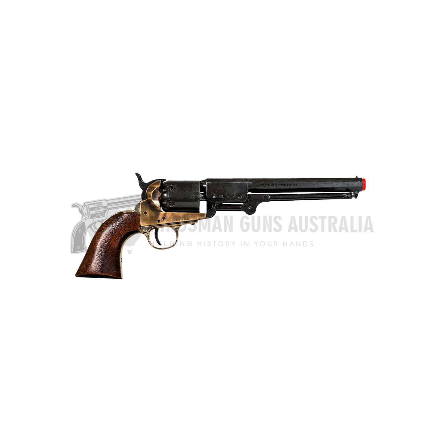 Reprod. Colt Navy 1851 Replica - Wood/Brass