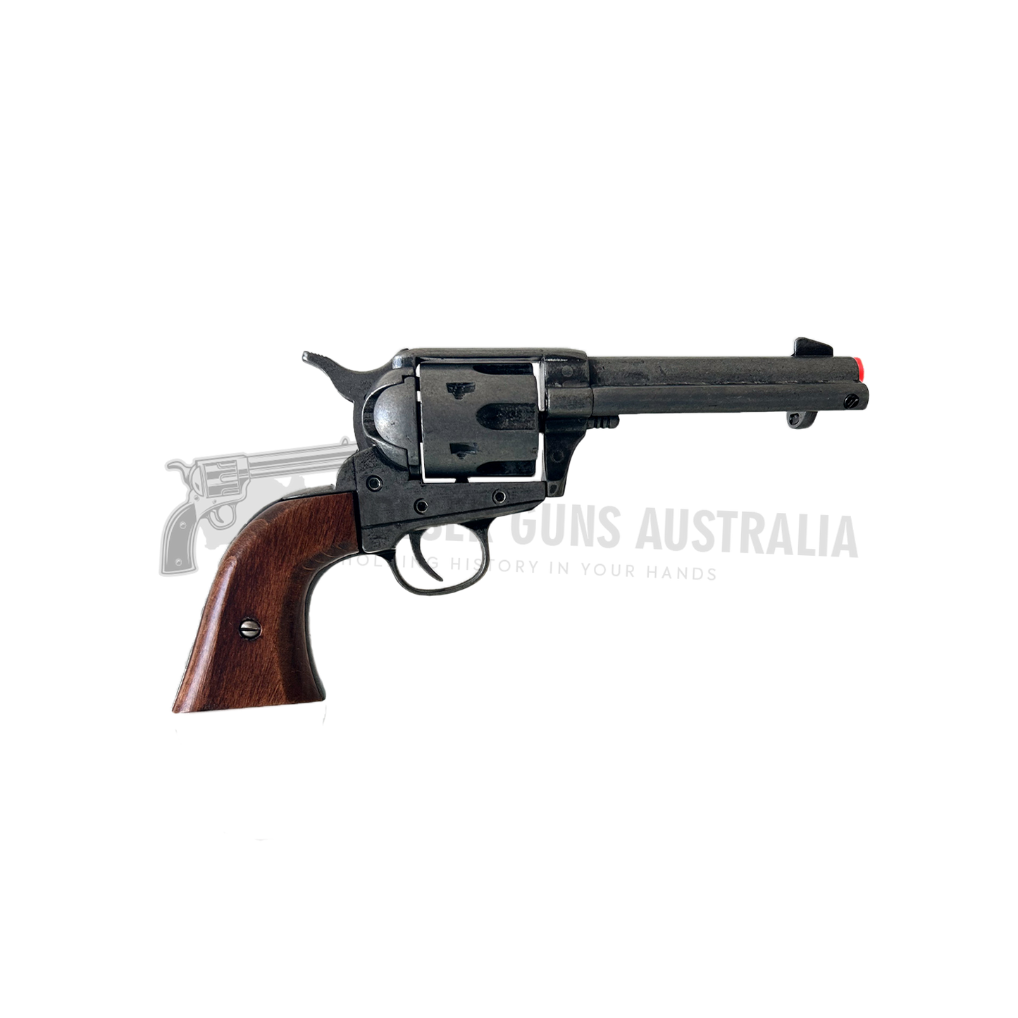 Kolser Replica REVOLVER COLT 45 FAST DRAW 4’75, USA 1873 – BROWN WOOD from KGA
