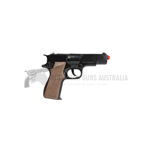 Gonher - Police Pistol - Astra, Colt Govt. 1911 8-Shot - Diecast Metal - Brown/Black with Box