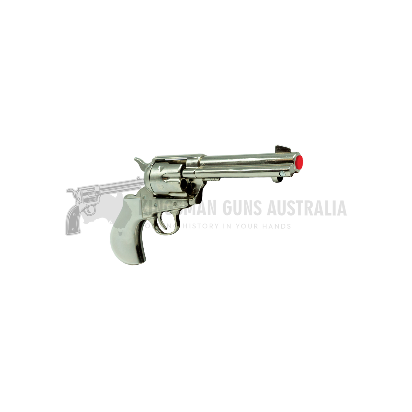 Revolver Thunderer Replica - Nickel/Pearl