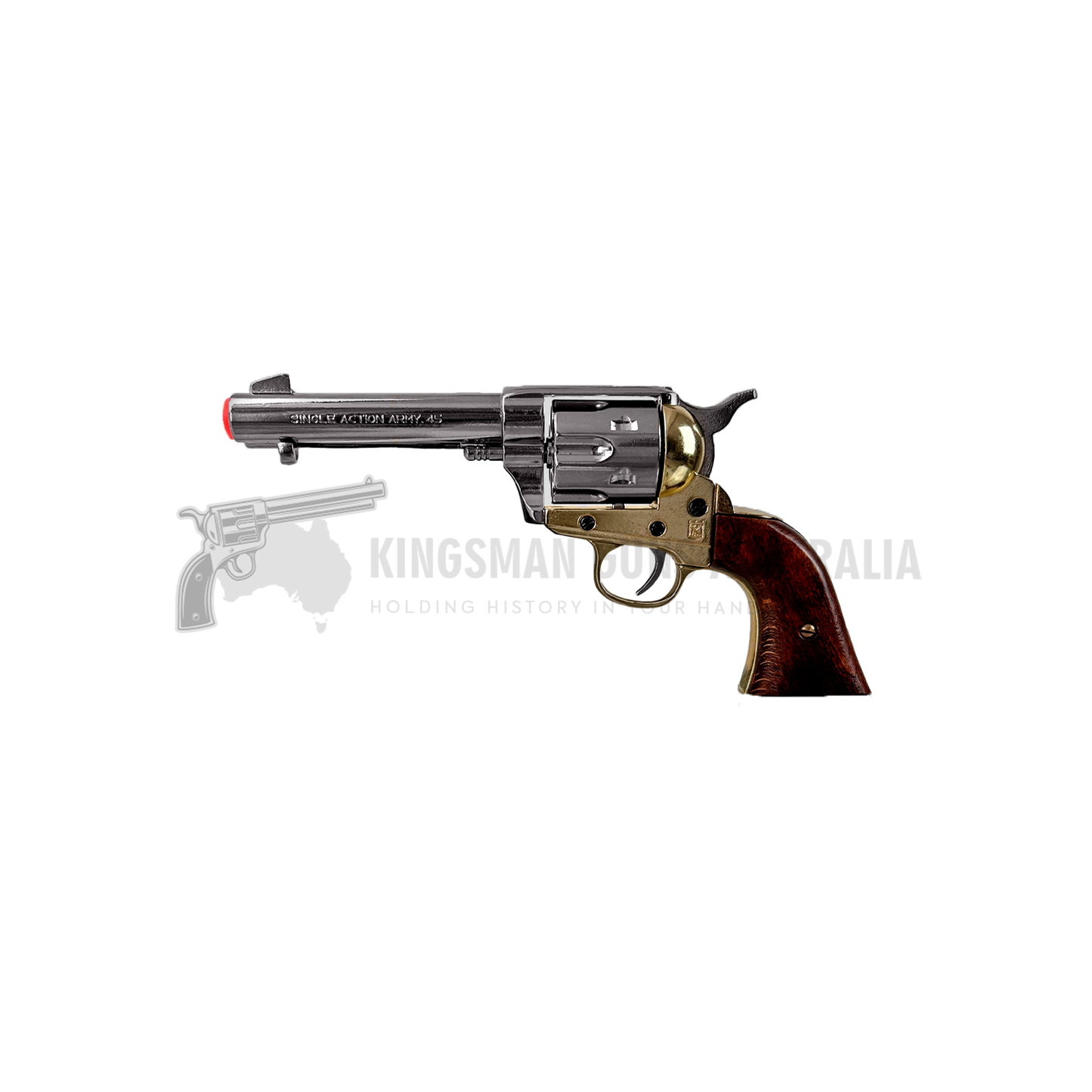 REVOLVER COLT 45 FAST DRAW 4’75, USA 1873 – NICKEL WOOD