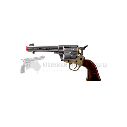 REVOLVER COLT 45 FAST DRAW 4’75, USA 1873 – NICKEL WOOD