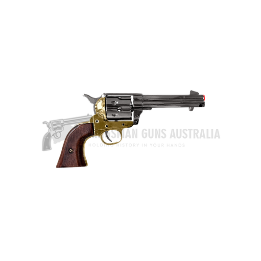 REVOLVER COLT 45 FAST DRAW 4’75, USA 1873 – NICKEL WOOD