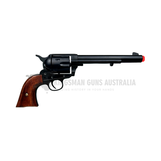 KOLSER - REVOLVER PEACEMAKER COLT 45 SINGLE ACTION 5.5" USA 1873 - WOOD/BLACK