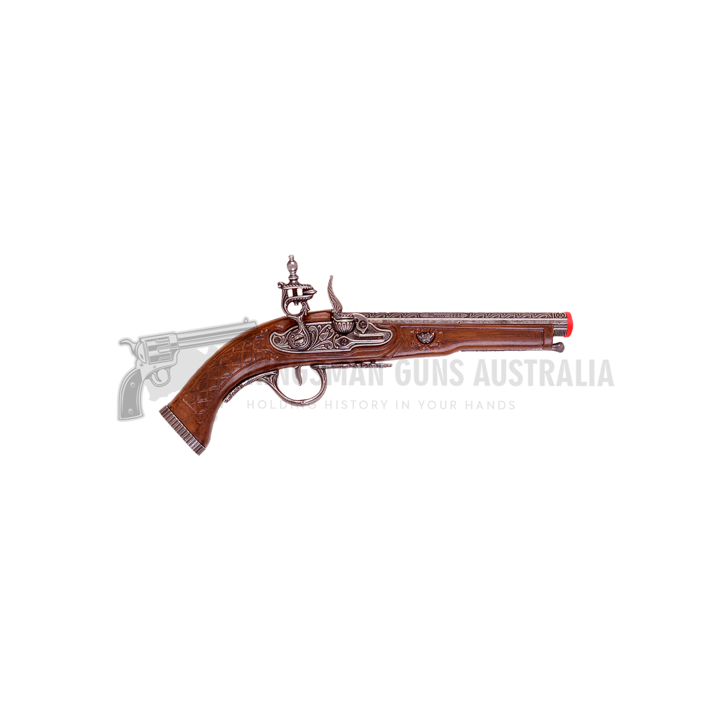18TH CENTURY FRENCH FLINTLOCK PISTOL – Curassow