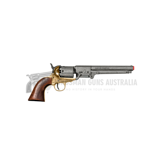 Reprod. Colt Navy 1851 Replica - Wood/Gray-Brass