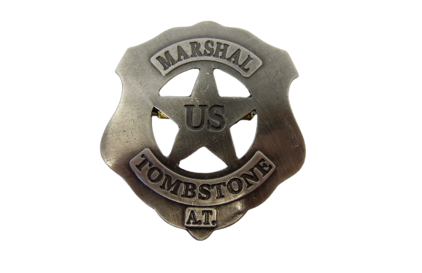 U.S Marshal Tombstone Badge