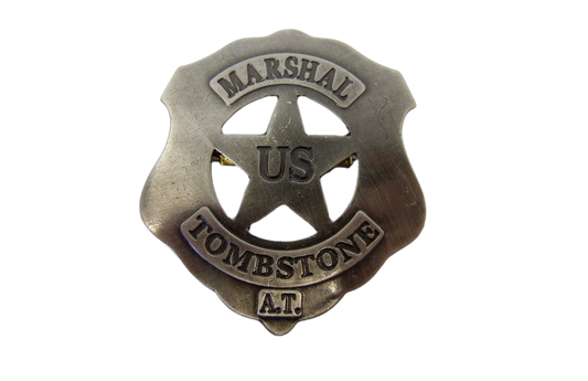 U.S Marshal Tombstone Badge
